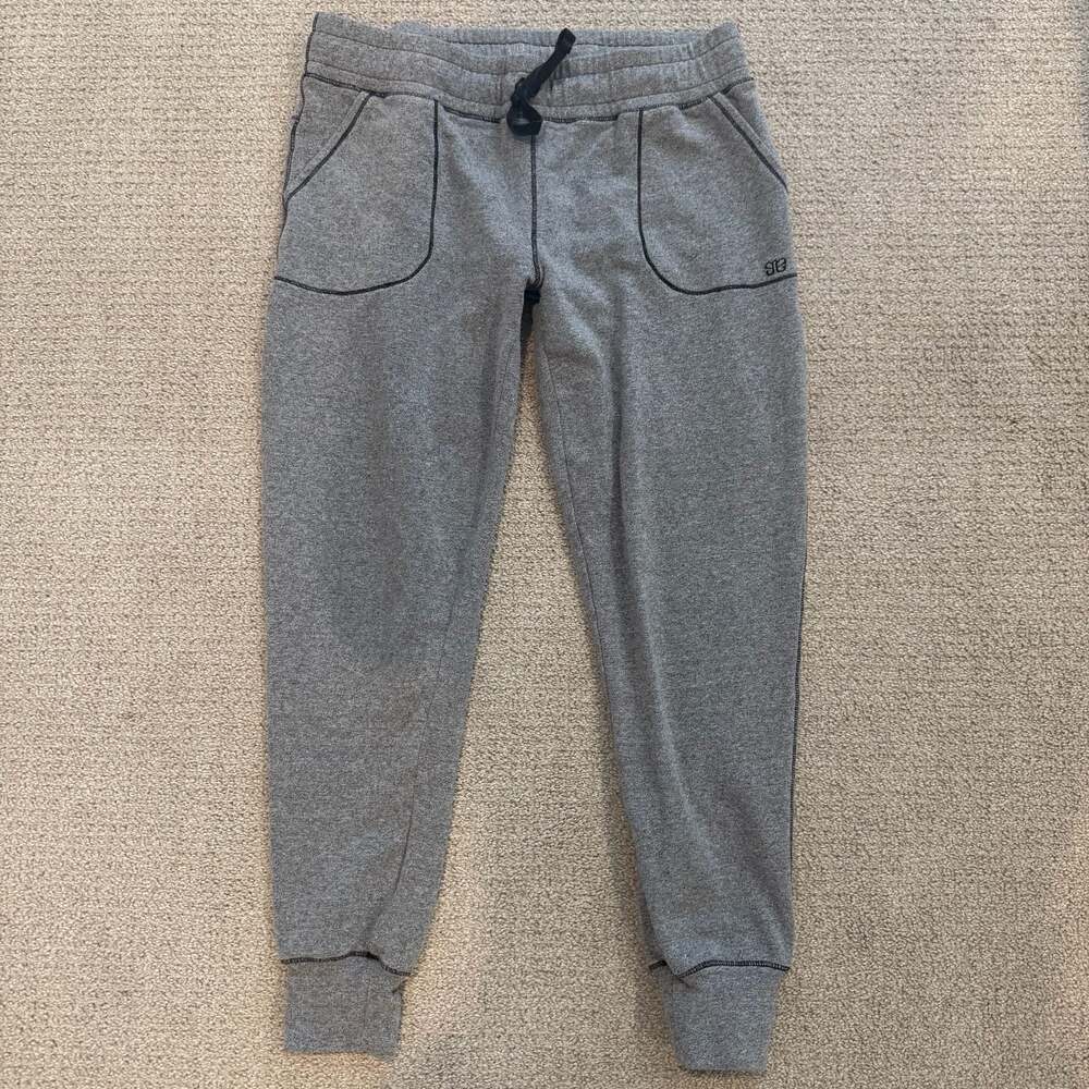 Albion Fit At Ease Jogger Sweatpants in Heather Gray